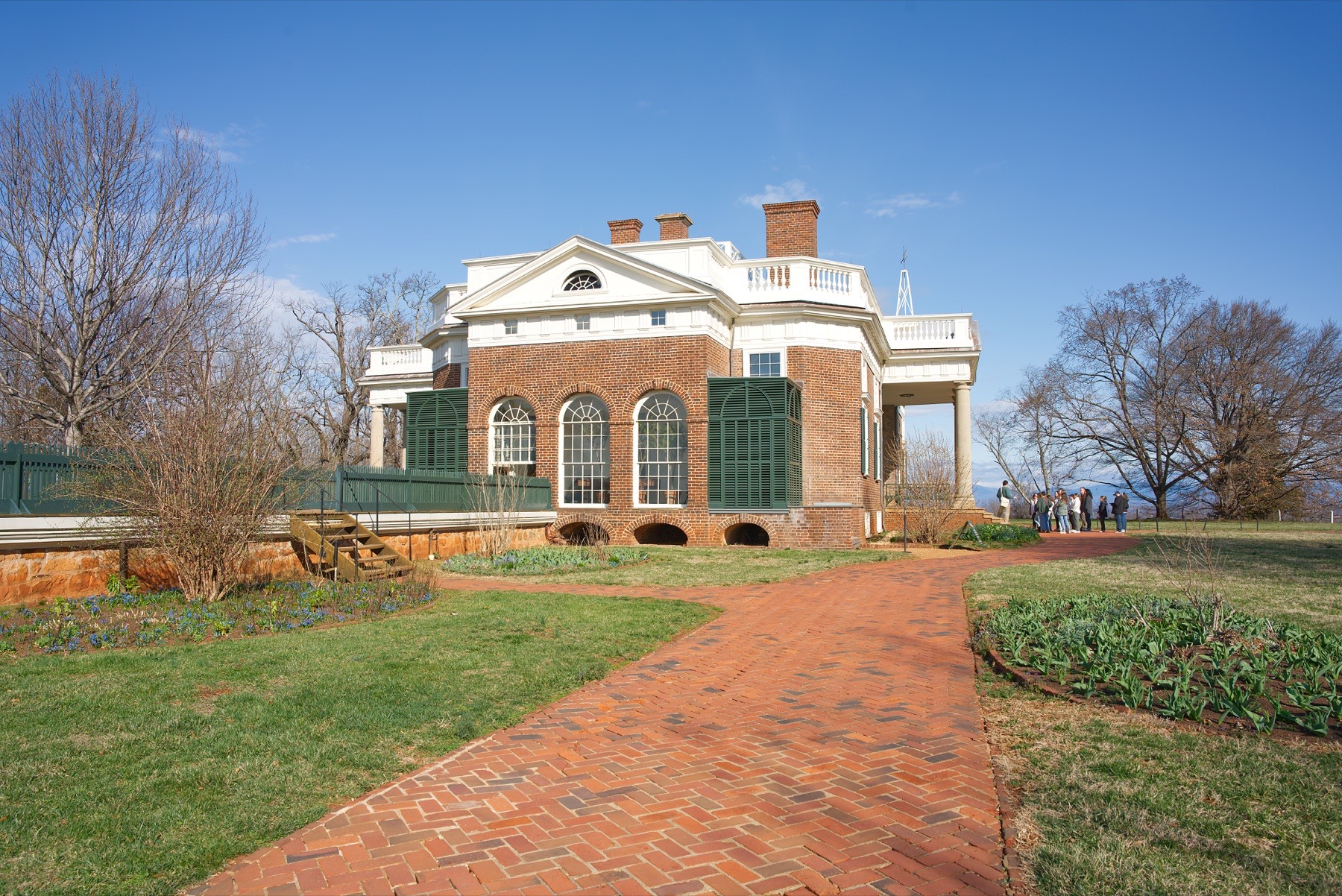 Monticello estate grounds, Charlottesville Virginia